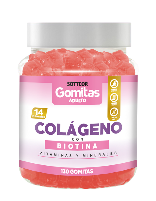 Gomitas de colágeno + biotina