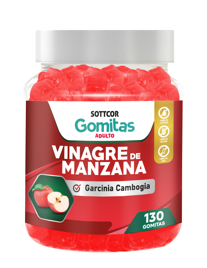 Gomitas de vinagre de manzana
