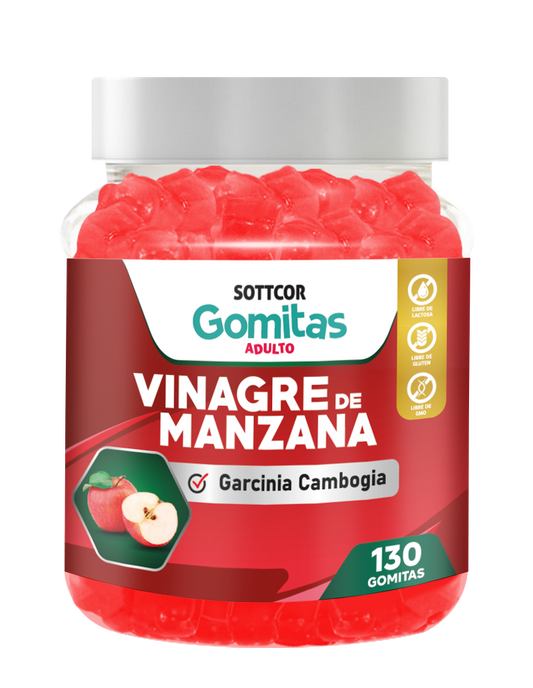 Gomitas de vinagre de manzana